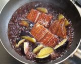 鰻と茄子の赤ワイン煮作り方6写真