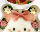 キャラ弁♪ツムツム♪マリーちゃん弁当♪作り方5写真