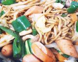 簡単！カレー焼きそば作り方6写真