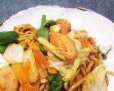 簡単！カレー焼きそば作り方7写真