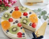 華やかで涼しげ～水玉レアチーズケーキ作り方18写真