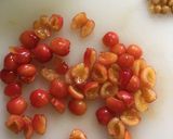 さくらんぼのタルトトースト作り方1写真