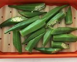 なすとオクラの針生姜醤油！作り方2写真