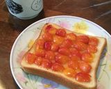 さくらんぼのタルトトースト作り方6写真