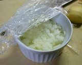おじゃがの千切りハンバーグ作り方1写真