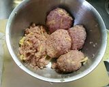 おじゃがの千切りハンバーグ作り方4写真