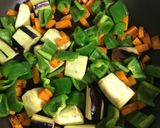 夏野菜のカレー炒め作り方4写真