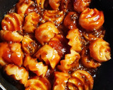 魚肉ソーセージのミートソース炒め作り方2写真