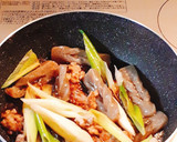 ☆こんにゃくと豚肉ネギの甘辛炒め☆作り方5写真