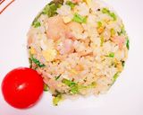 *簡単*大根葉チャーハン〜ごま油かおる〜作り方4写真