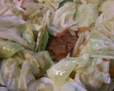 豚ばら薄切り味噌キャベツ炒め。作り方5写真
