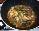 厚揚げ豚肉巻きの野菜あんかけ作り方9写真