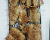 今日夕飯 豚ばら肉の照り盛り作り方5写真