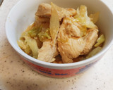 下味冷凍☆鶏むね肉のみそマヨ炒め♪作り方5写真
