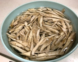☆蒟蒻でかさ増し！牛肉ゴボウのしぐれ煮♪作り方1写真
