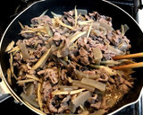 ☆蒟蒻でかさ増し！牛肉ゴボウのしぐれ煮♪作り方5写真