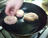 おじゃがの千切りハンバーグ作り方5写真