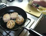 おじゃがの千切りハンバーグ作り方6写真