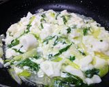 豆腐と大葉とねぎの手間なしチーズオムレツ作り方2写真