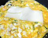 豆腐と大葉とねぎの手間なしチーズオムレツ作り方4写真