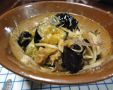 揚げなすとみょうがの味噌和え作り方4写真