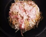 満腹レシピ♪フライパンで広島風お好み焼き作り方6写真