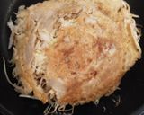 満腹レシピ♪フライパンで広島風お好み焼き作り方7写真