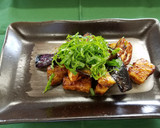 かじきとなすの味噌炒め（腎臓病食）作り方4写真