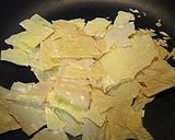 晩酌に♬乾燥湯葉の照り焼き！作り方2写真