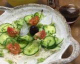 素麺に涼しげなトッピン具作り方5写真