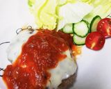 ★☆チーズトマトソースハンバーグ☆★作り方7写真