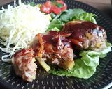 おじゃがの千切りハンバーグ作り方8写真