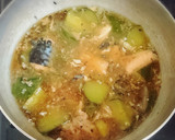 さば水煮缶と育ちすぎきゅうりのあんかけ作り方7写真