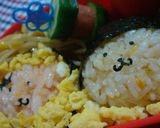 簡単☆らいおん・おにぎり☆作り方5写真