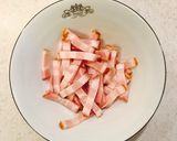 濃厚☆きのことベーコンのカレー風味パスタ作り方3写真