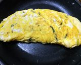 豆腐と大葉とねぎの手間なしチーズオムレツ作り方7写真