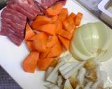 ♪給食メニュー☆肉豆腐★すきやき風～♪作り方1写真