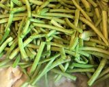 簡単美味しい油不使用ささげ豆ホルモン炒め作り方3写真