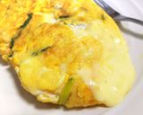 豆腐と大葉とねぎの手間なしチーズオムレツ作り方8写真