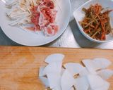 残ったお惣菜のきんぴらで作る 簡単！豚汁作り方2写真