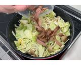 焼豚とキャベツのマヨポン炒め★動画あり★作り方9写真