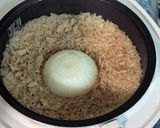炊飯器で！ツナと新玉ねぎの炊き込みご飯作り方5写真