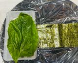 大葉と芽ネギと胡麻昆布のスパムおむすび作り方8写真