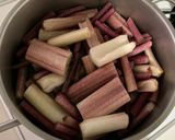 ずいきの甘酢作り方3写真
