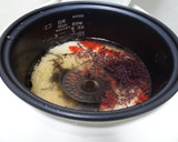 梅の香とひじきの炊き込みご飯作り方2写真