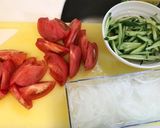 簡単激ウマ！冷製トマトそうめん作り方2写真