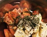 トマトとクリームチーズのバジルサラダ作り方3写真