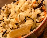 リメイク！ひじきとゴボウの炊き込みご飯♪作り方4写真