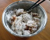 我が家の鶏の唐揚げ。カリッとジューシー！作り方4写真