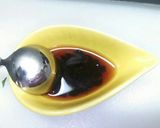 タコの青じそ梅酢、黒にんにく添え作り方2写真